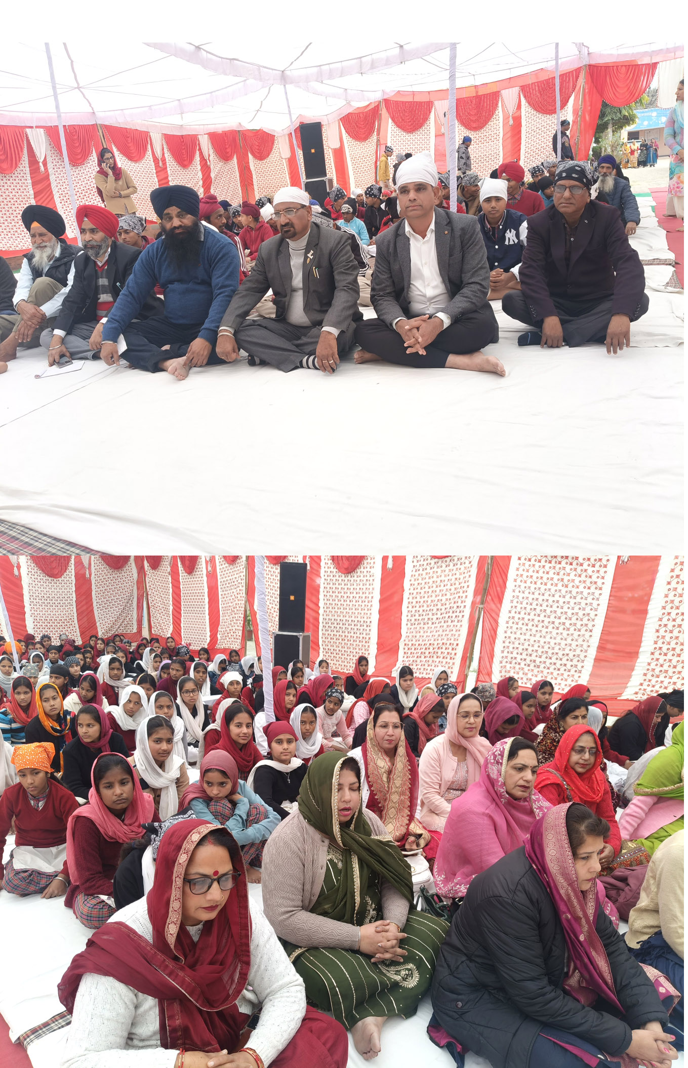 Annual thanksgiving ceremony was organized at PM Shri Government School Langroa. Annual